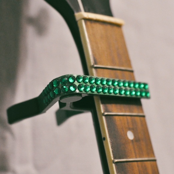 Custom Rhinestone Guitar Capo - Picture 4 of 6